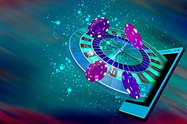 Live baccarat dealer at casio studio dealing cards from the shoe